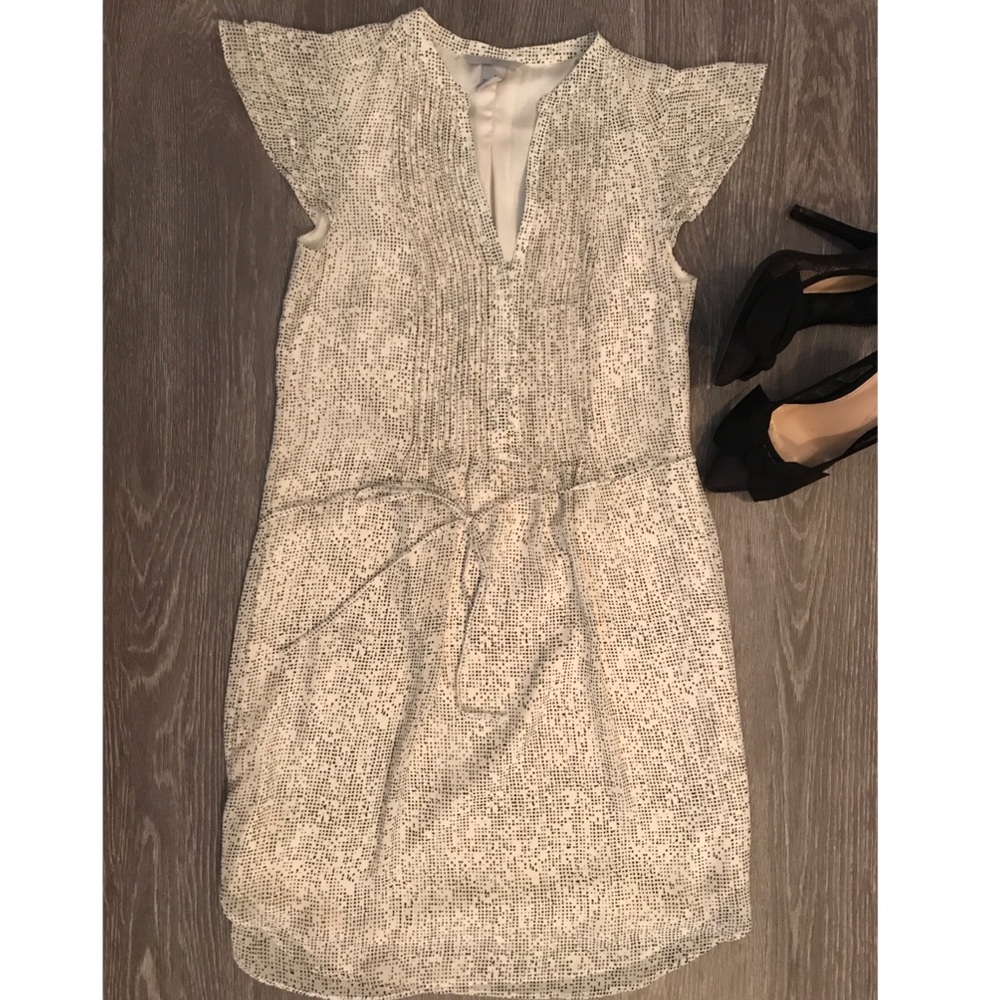 H&M Ivory and Black dress